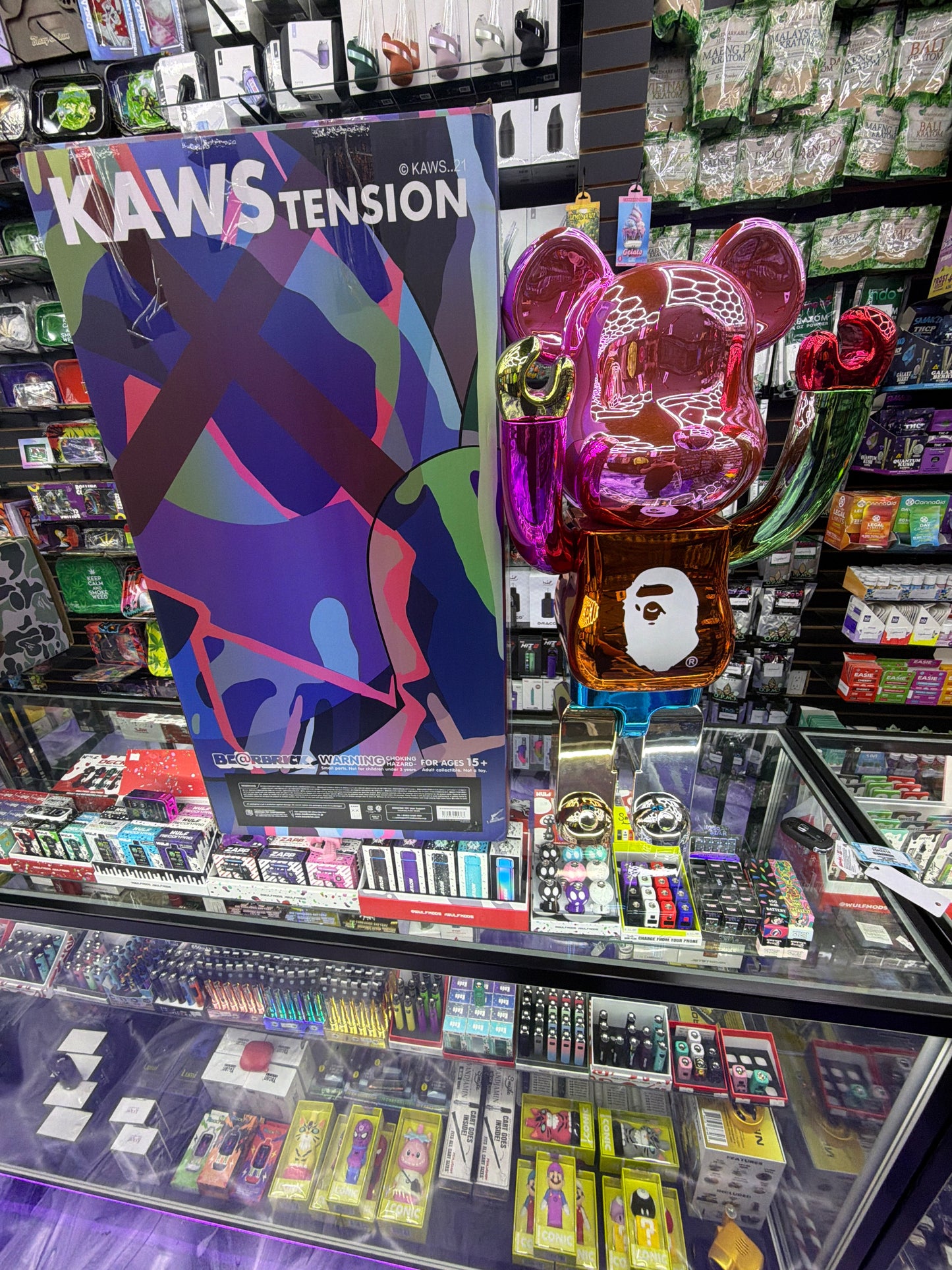 Bearbrick KAWS TENSION 1000%