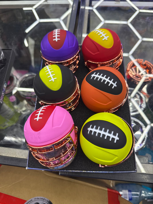 Crusher grinder football helmet