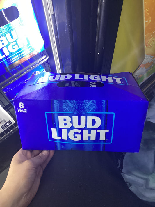 Bud light 8 pack cans 16oz