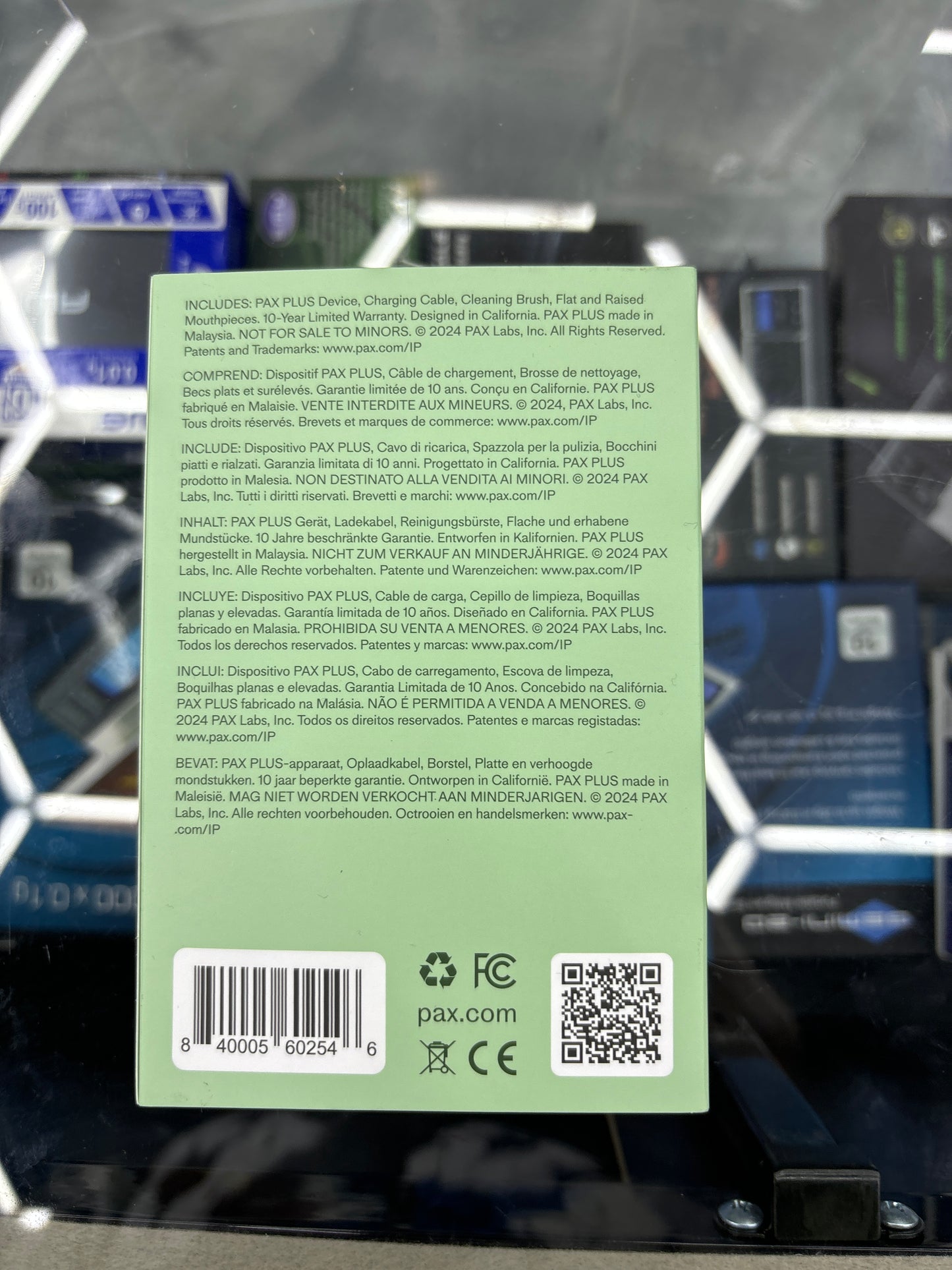 Pax plus vaporizer green