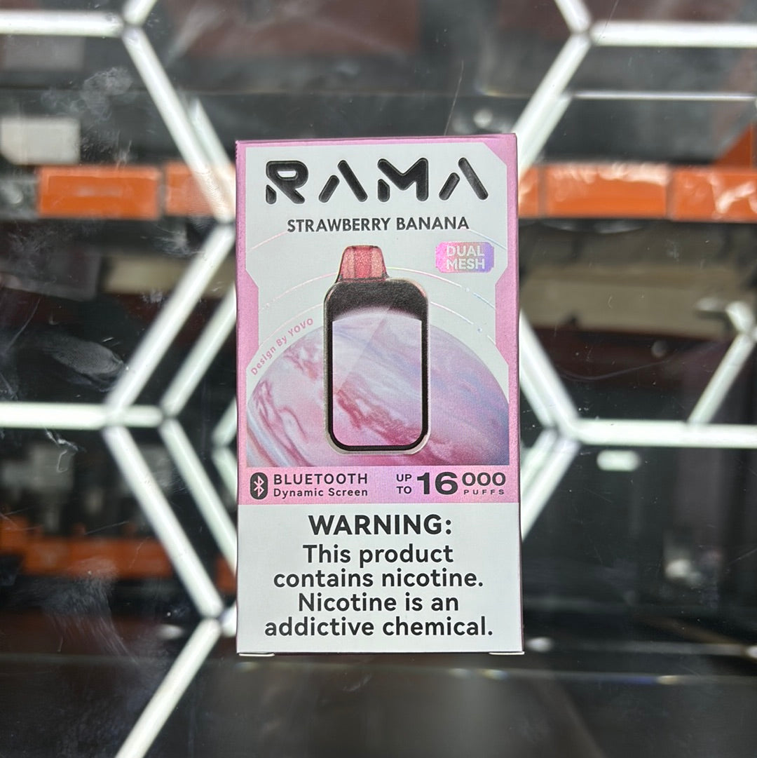 Rama strawberry banana 16,000 puffs