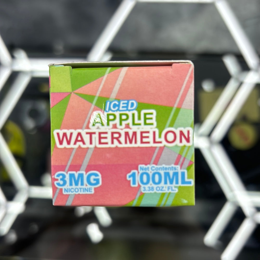 Cloud nurdz,apple watermelon ice 3MG 100ml