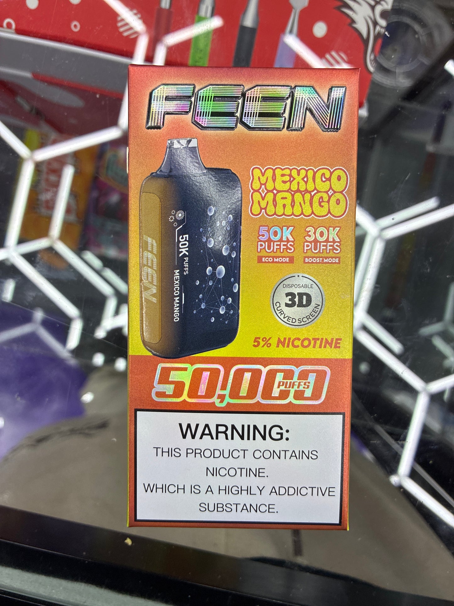 FEEN 50k puffs Mexico mango