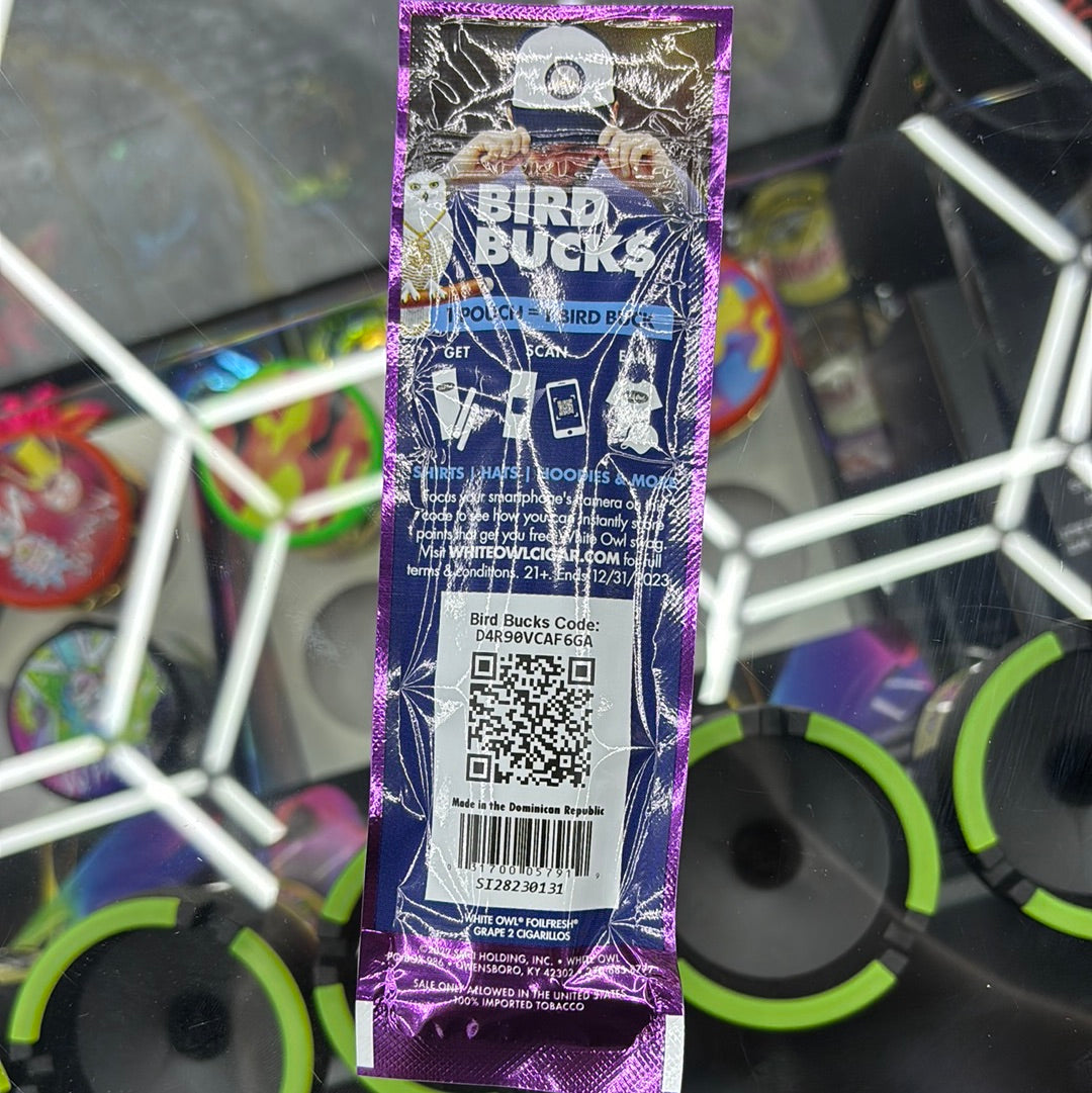 White owl grape cigarillos
