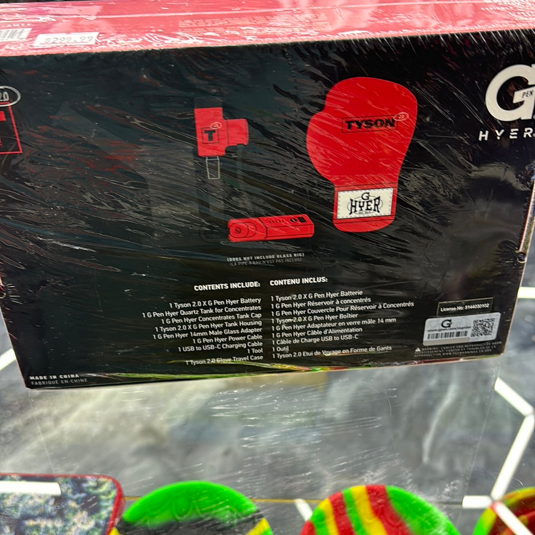 Gpen Tyson 2.0 hyer vaporizer for concentrate red