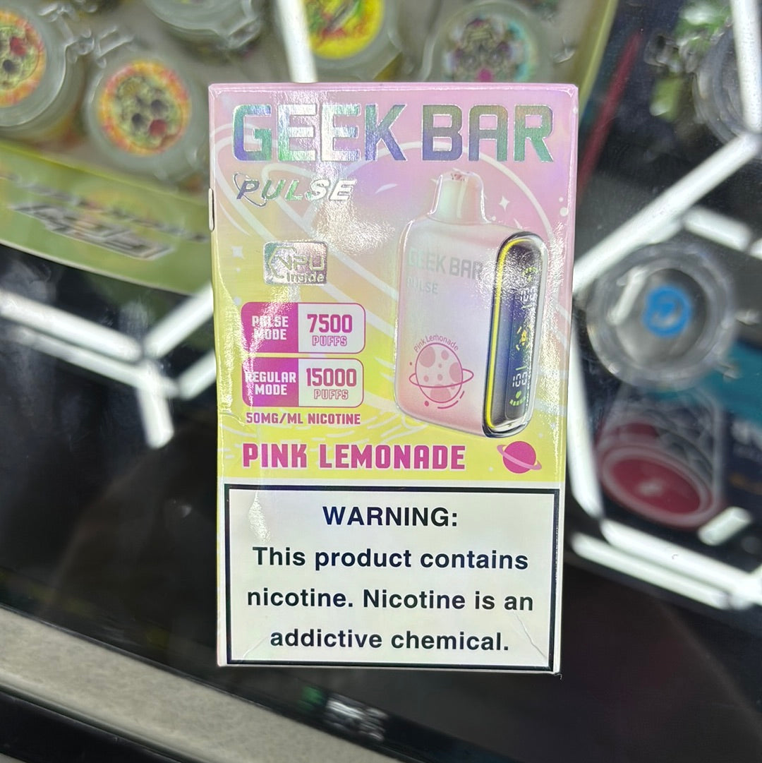 Geek bar pulse pink lemonade