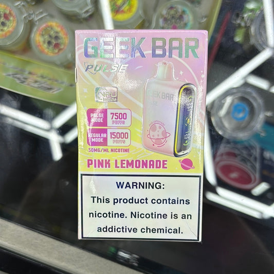 Geek bar pulse pink lemonade
