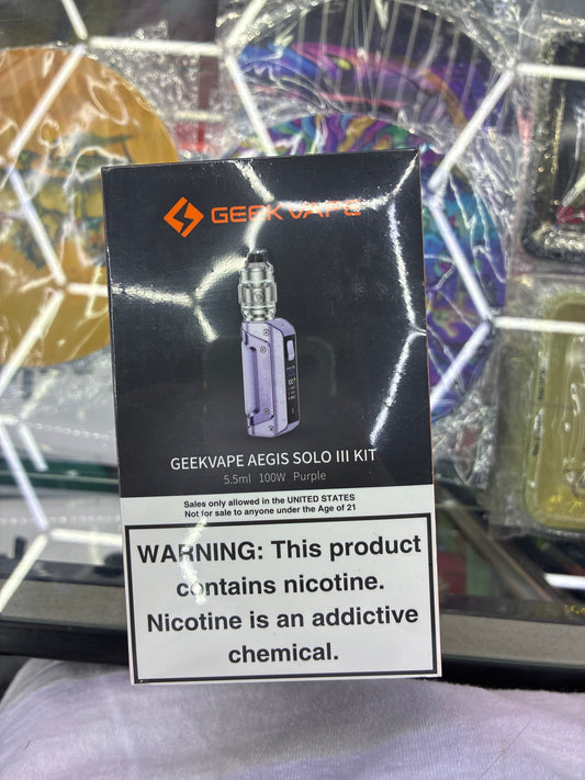 Geekvape aegis solo 3 kit purple