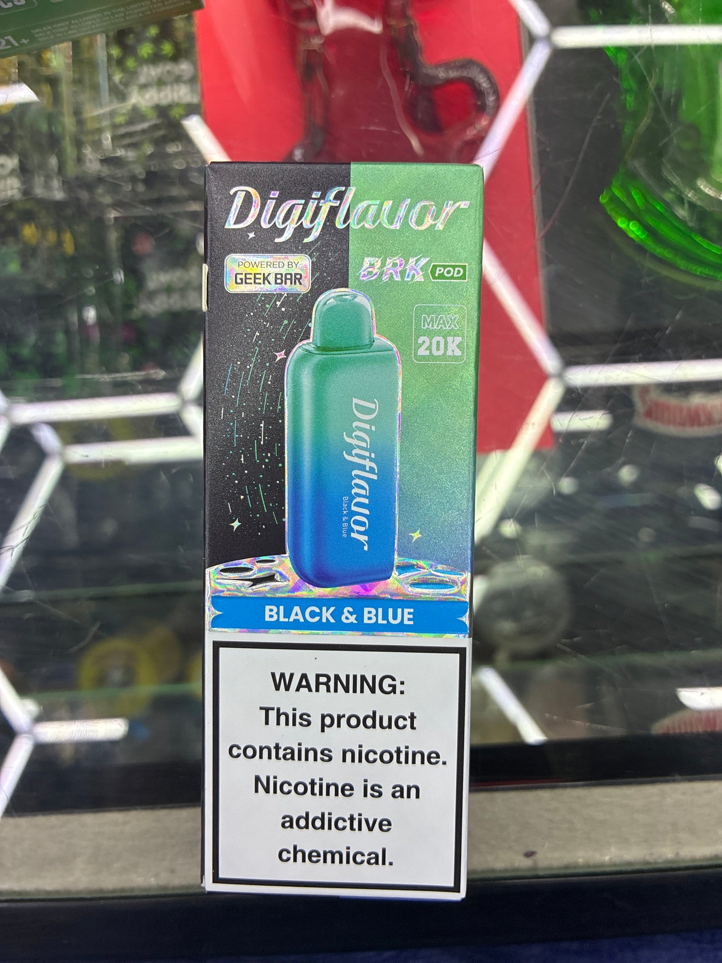 Digiflavor pod black & blue 20k hits