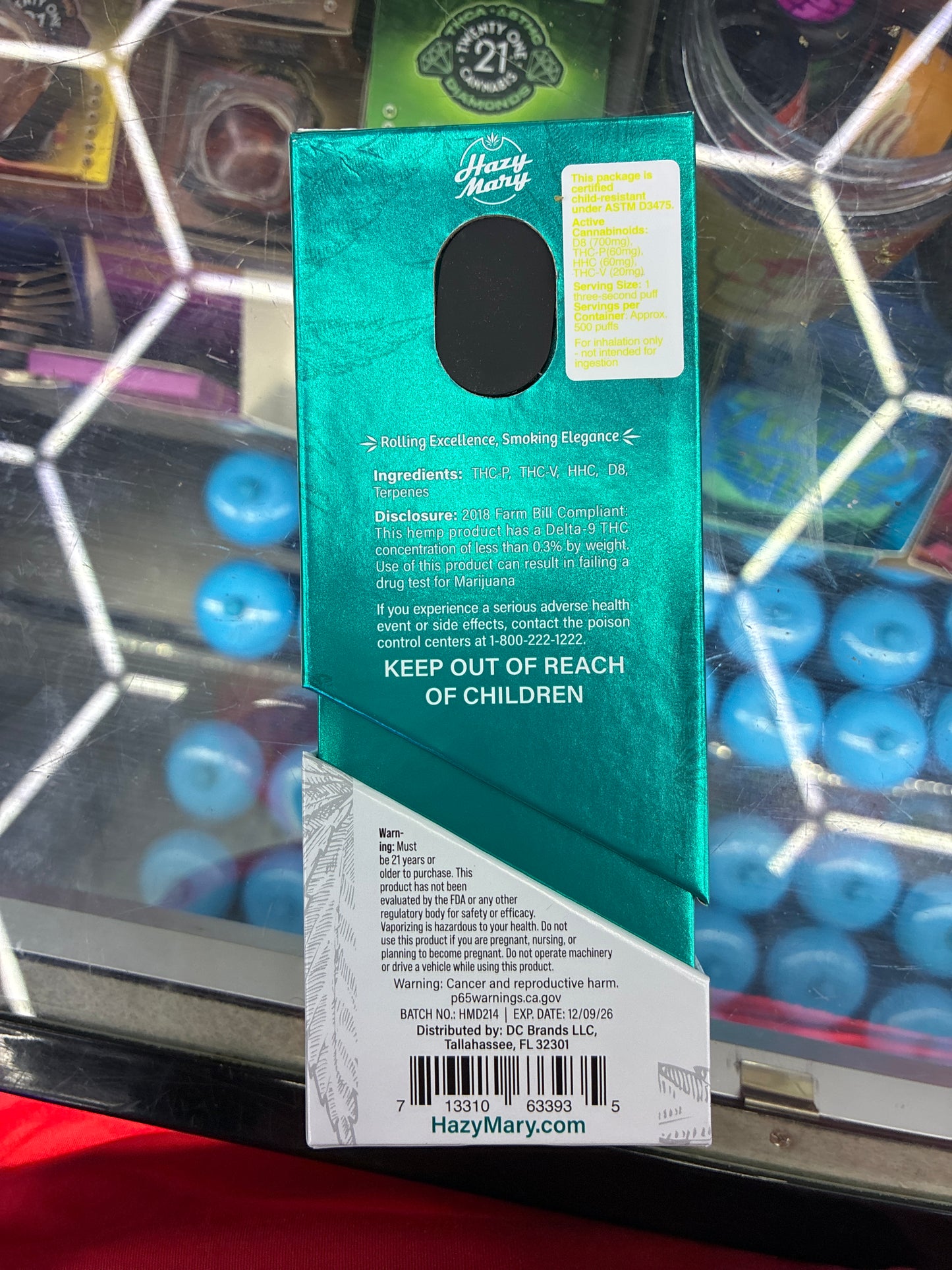 Hazy Mary cloud edition 2g live resin disposable northern lights indica