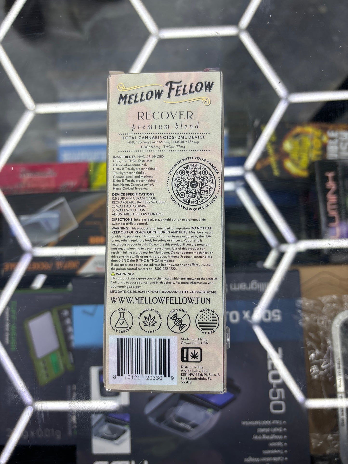 Mellow fellow jungle cake, live resin hybrid