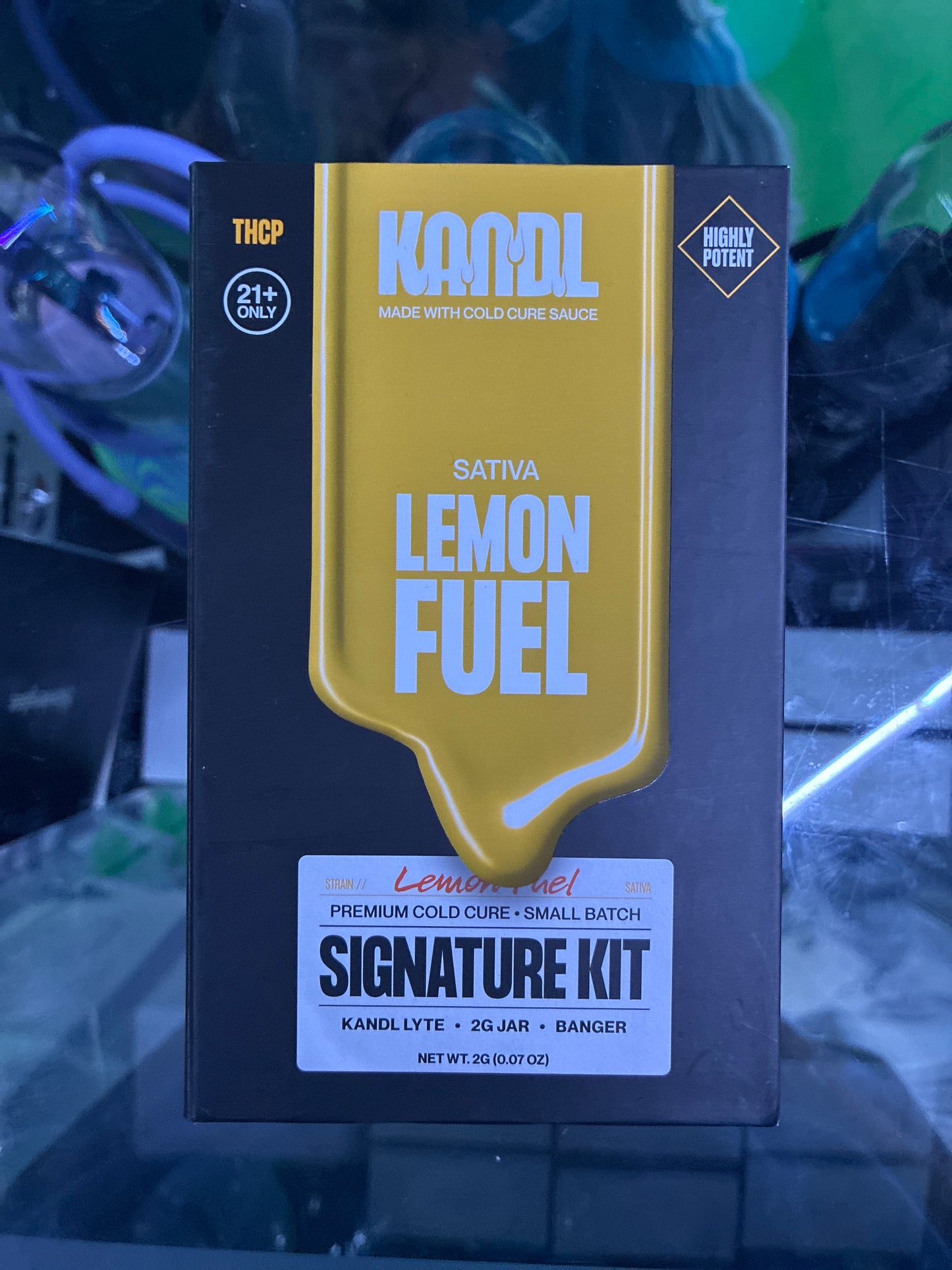 Kandl signature kit concentrate vaporizer lemon fuel sativa