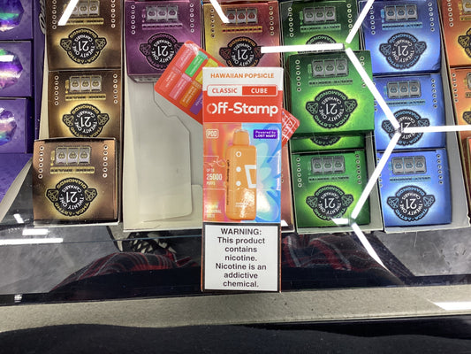 Off stamp classic cube 25K hawaiian popsicle