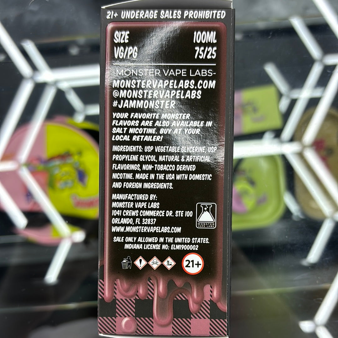 Jam monster raspberry 6mg 100ml