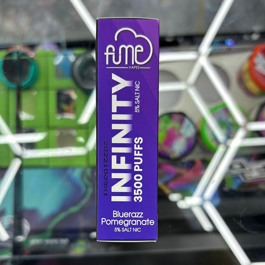 Fume infinity, blue razz pomegranate