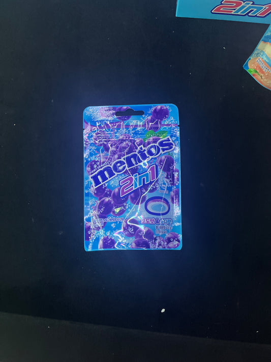Mentos 2 in 1 grape