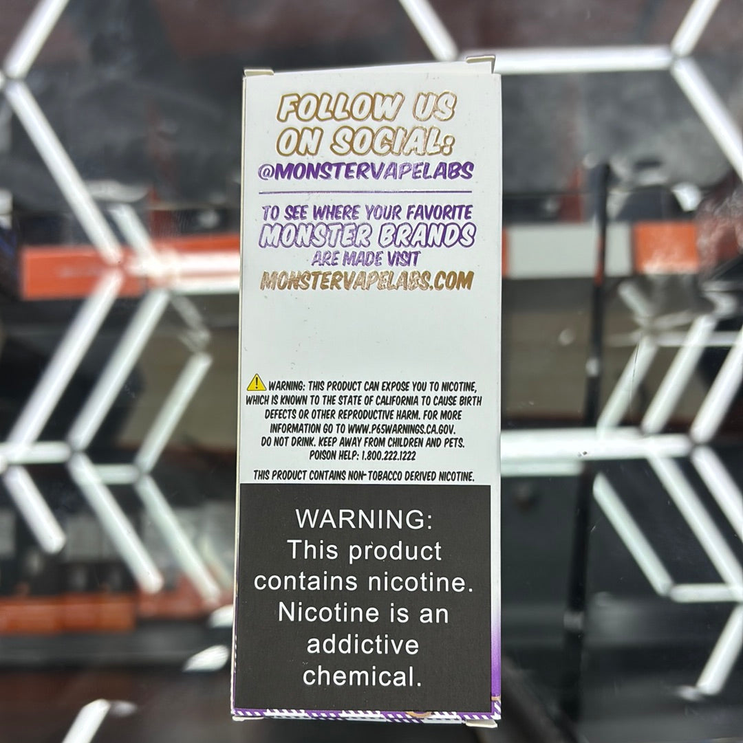 Jam, monster, PB, and grape 6MG