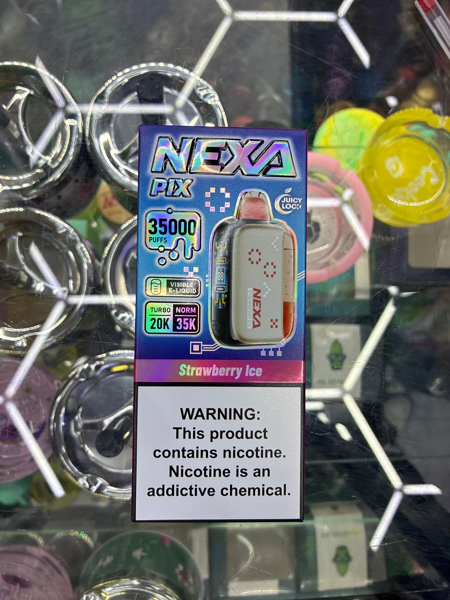 Nexa pix 35k puffs strawberry ice