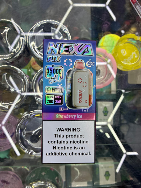 Nexa pix 35k puffs strawberry ice
