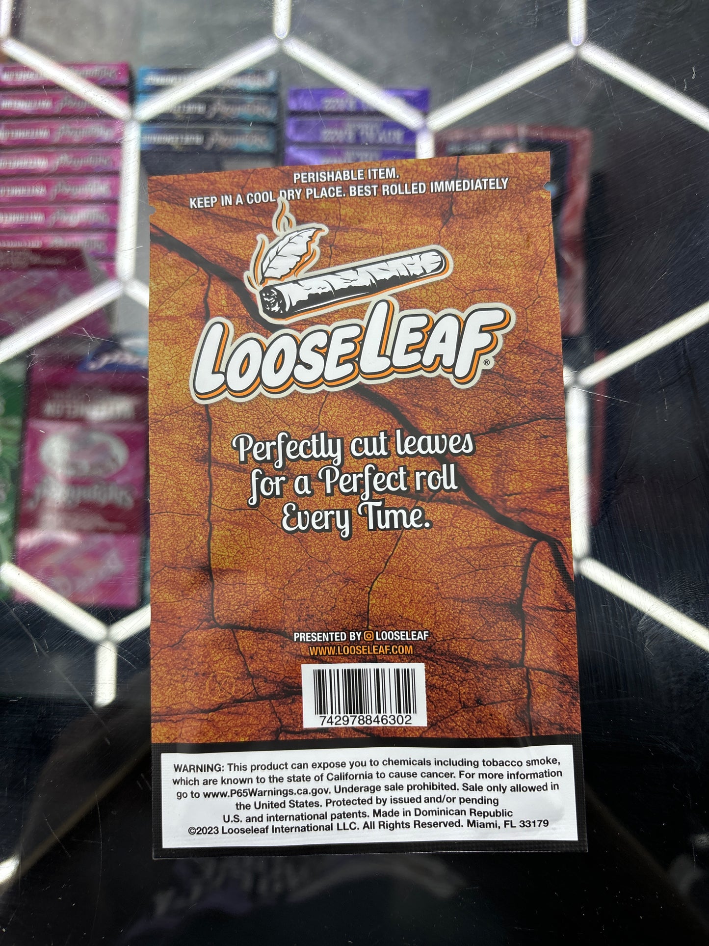 Loose leaf natural dark leaf