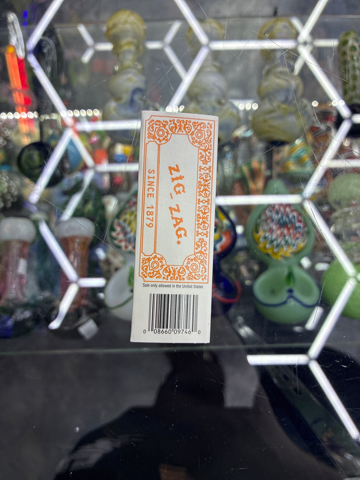 Zig-zag French papers orange 1 1/4 rolling papers