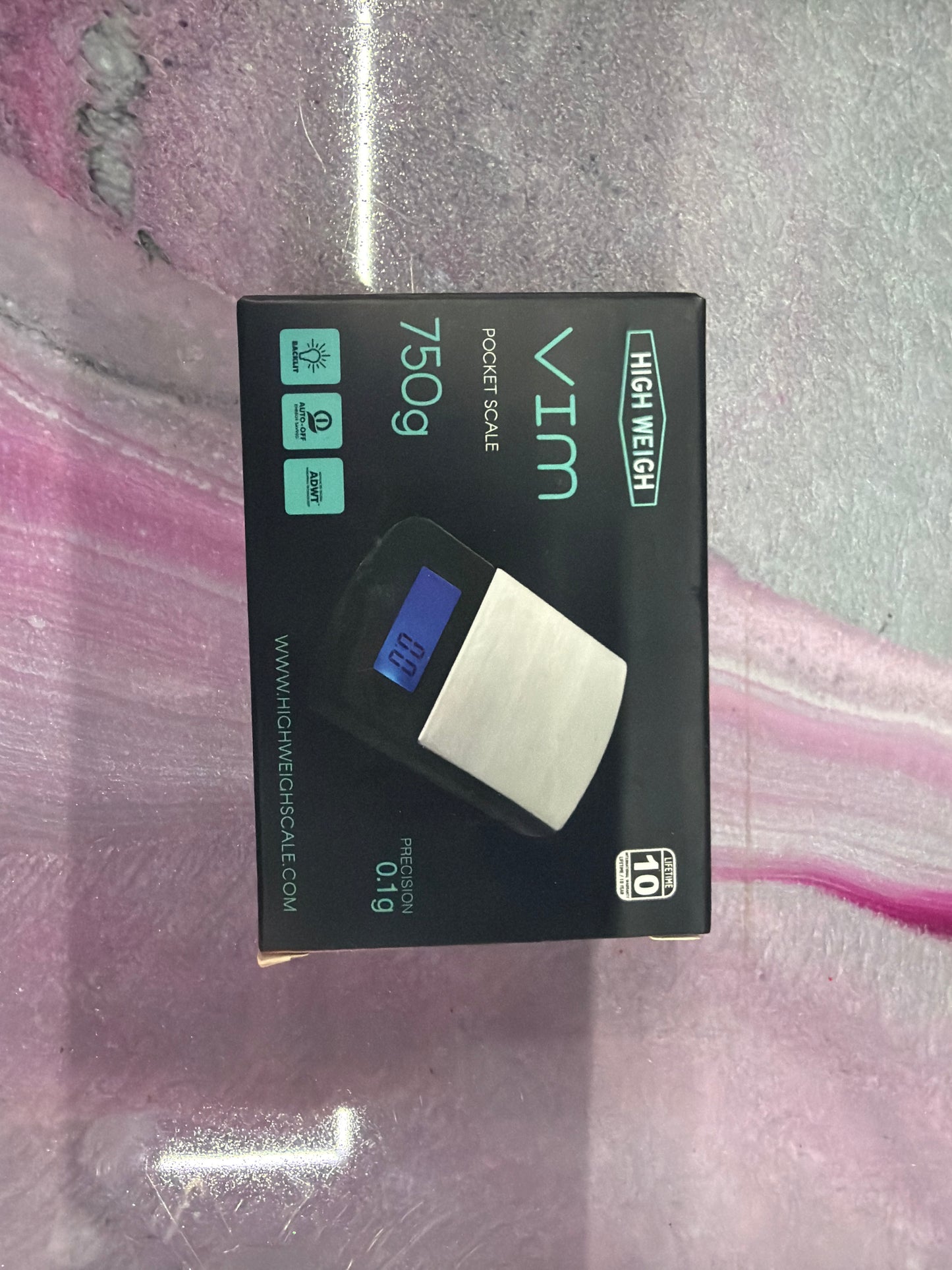 HIGH WEIGH VIM POCKET SCALE 750GX0.1G