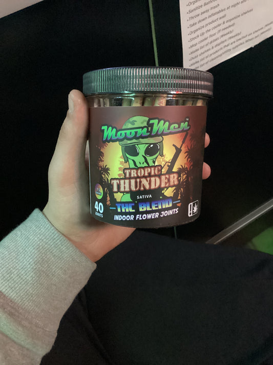 Moon man prerolls 40ct 1.5g each tropic thunder sativa