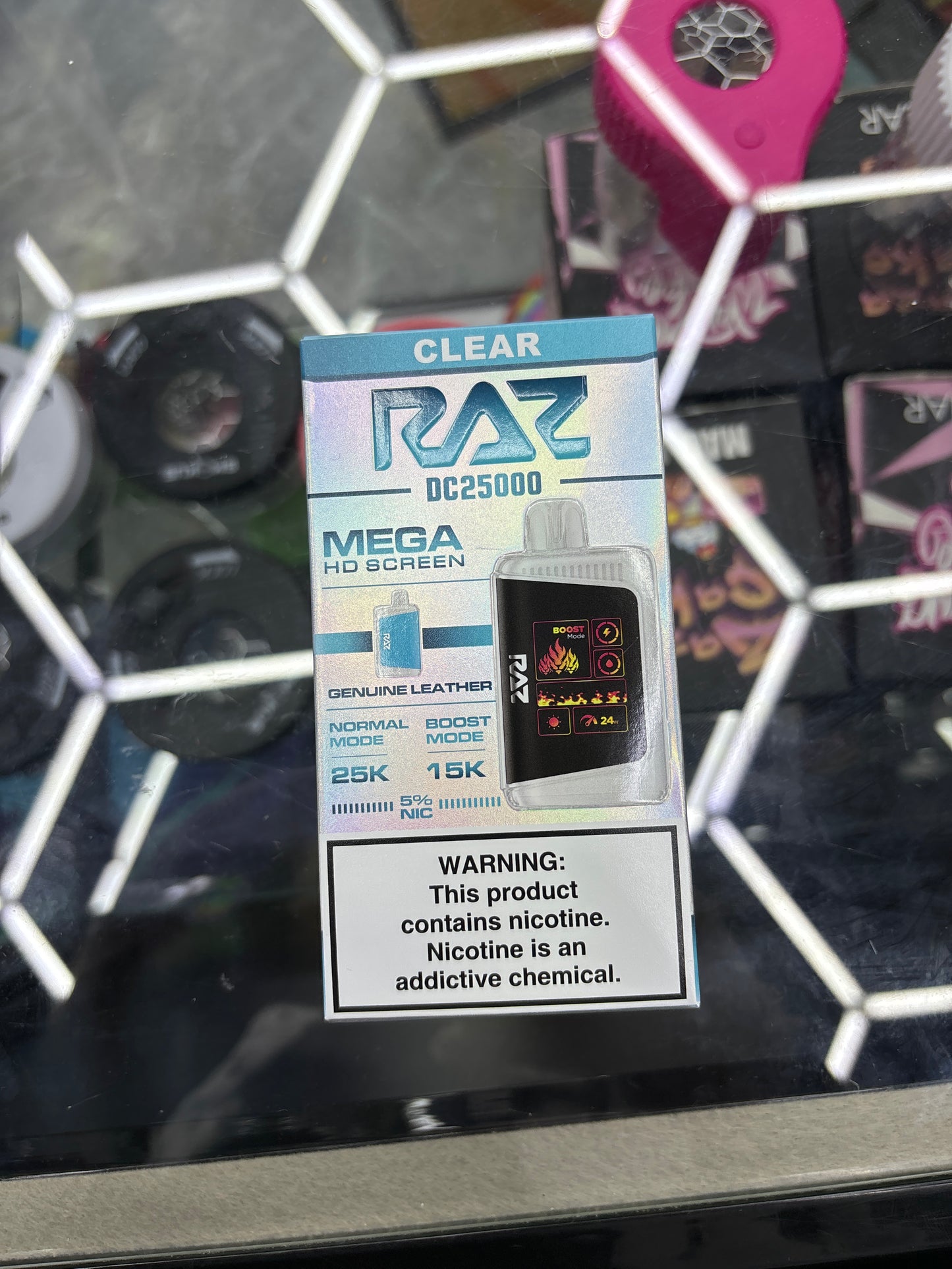 Raz dc25000 25k puffs clear