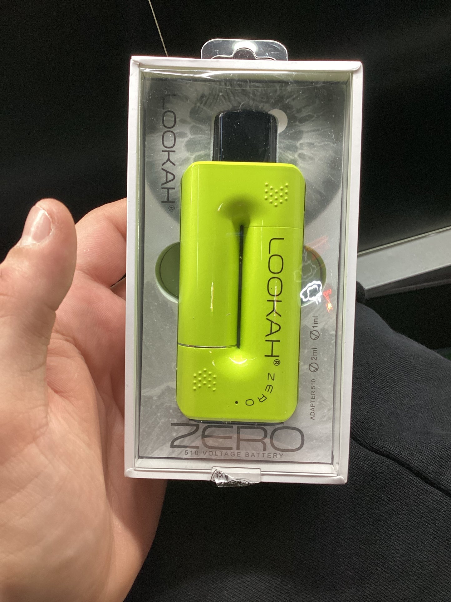 Lookah zero battery yellow