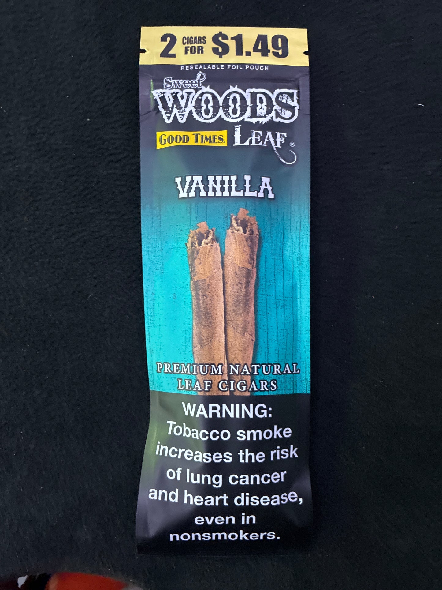 Sweet Woods Leaf Goodtimes Vanilla 2pack