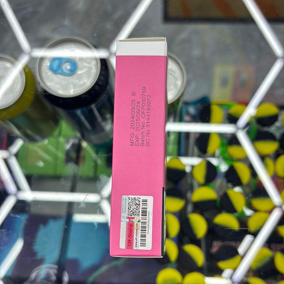 Off stamp pod California cherry