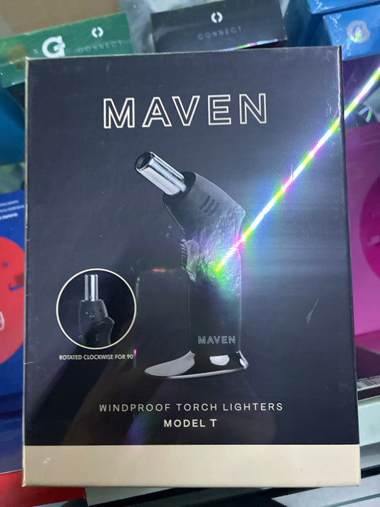 Maven windproof torch lighter model t black