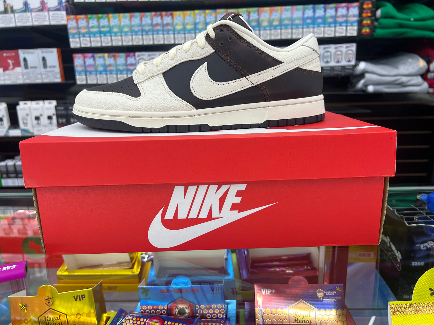 Nike dunk low retro Fauna Brown Soft Pearl size 10