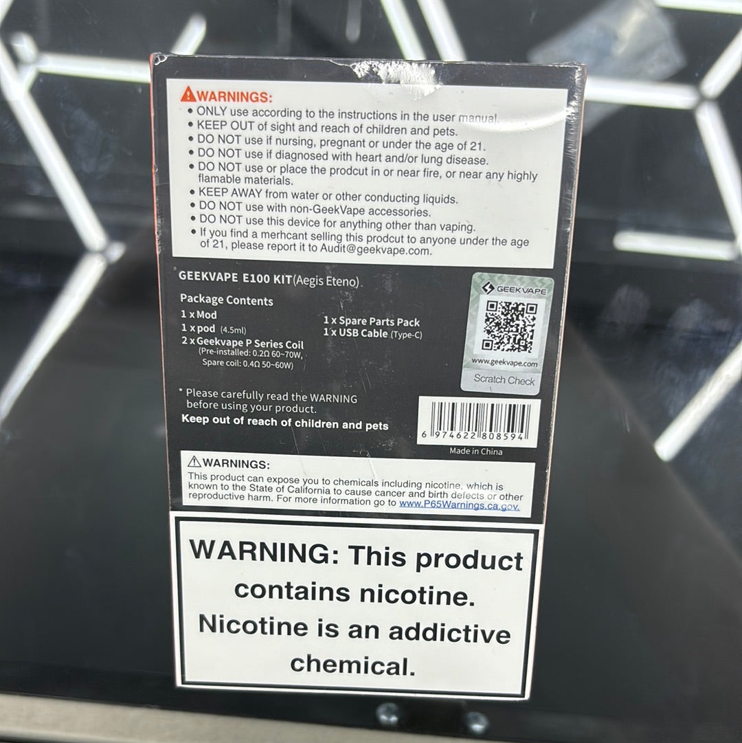 Geekvape E100 kit