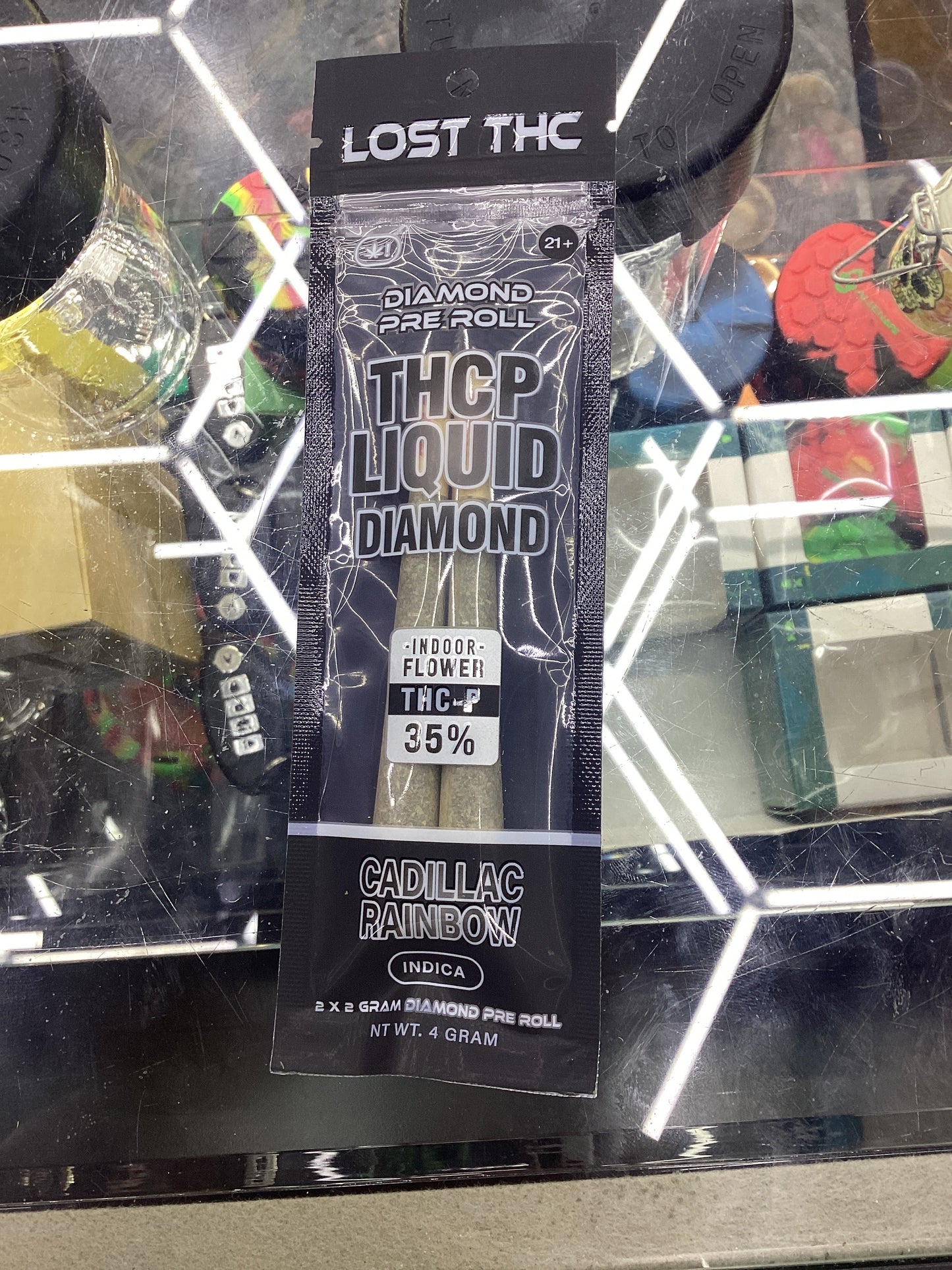 Lost thc-p pre-rolls, thcp liquid diamonds cadillac rainbow indica