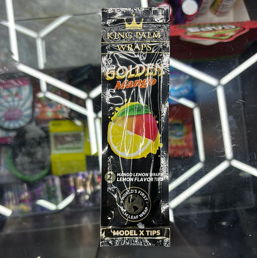 King palm wraps, golden mango