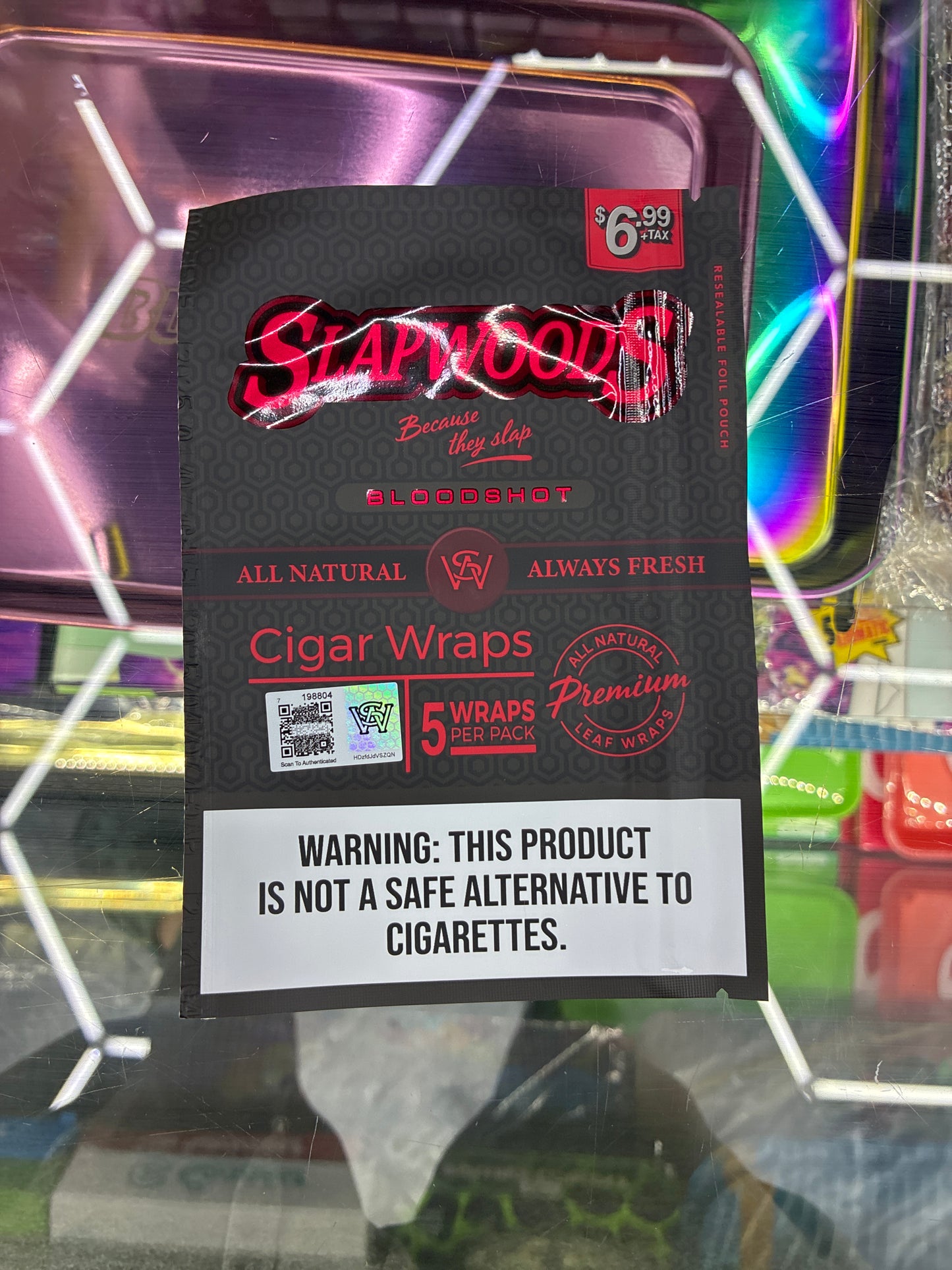 Slapwood bloodshot 5ct