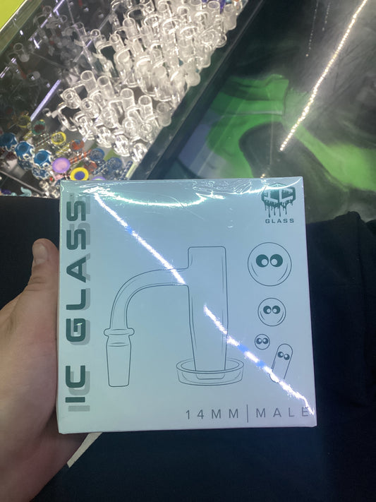 Ic glass 14mm male,black rapids