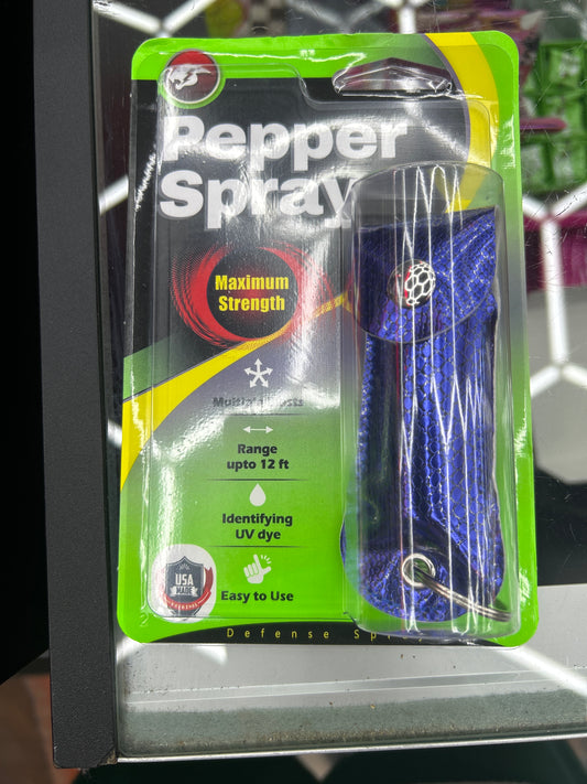 Cheetah Pepper spray defense spray blue snake