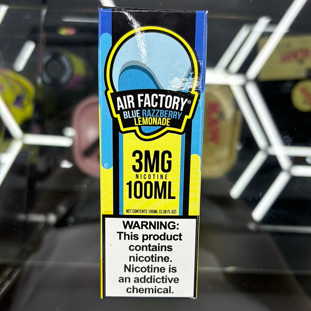 Air factory blue raspberry lemonade, 3MG 100ML