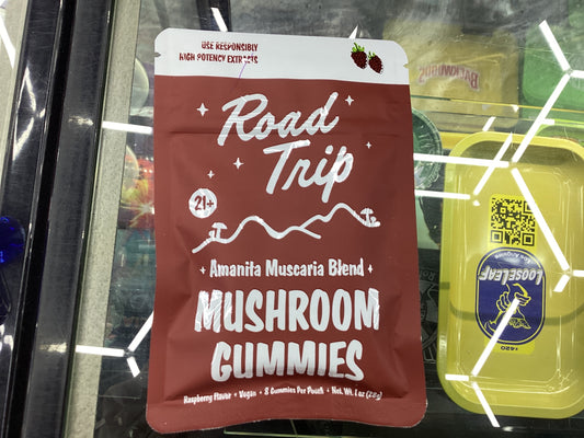 Road trip amanita muscaria blend raspberry