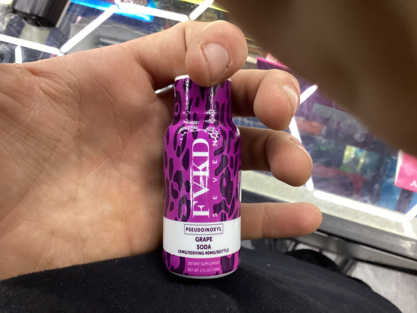 Fvkd 7 hydroxy pseudo 10mg serving/4servings grape soda
