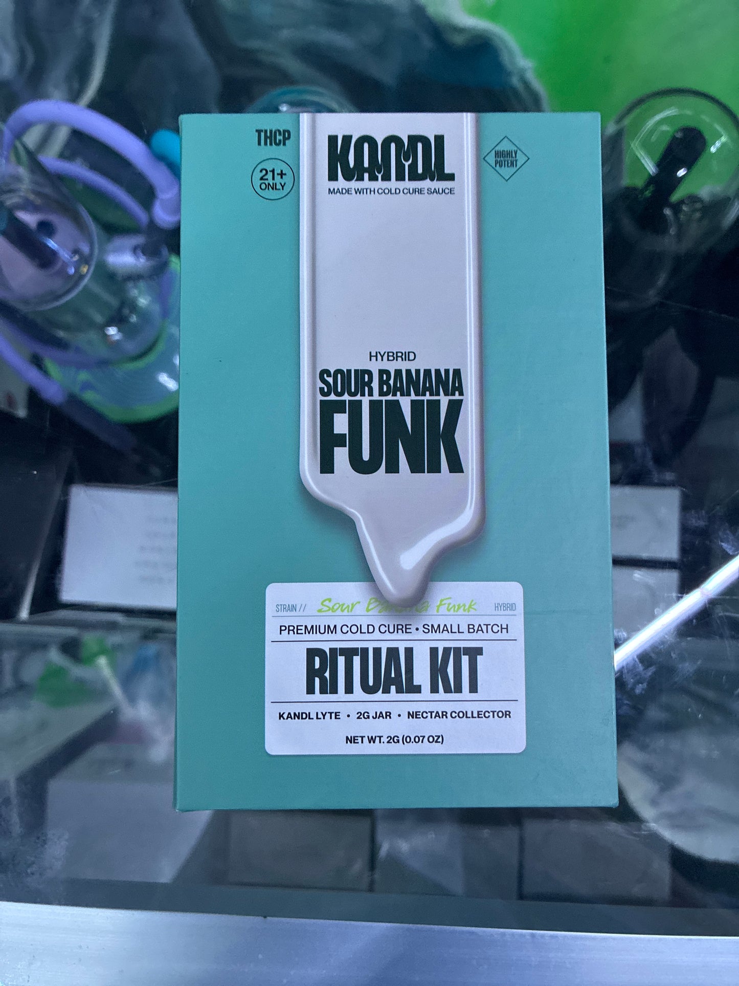 Kandl ritual kit concentrate vaporizer sour banana funk hybrid