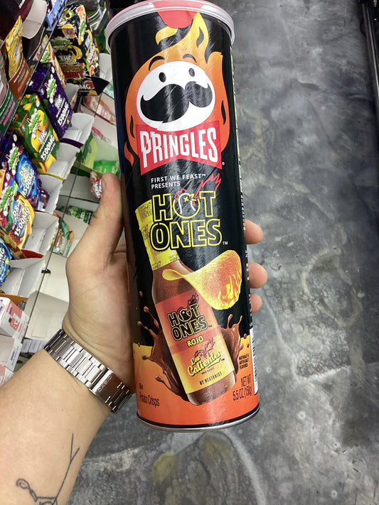 Pringles hot ones rojo
