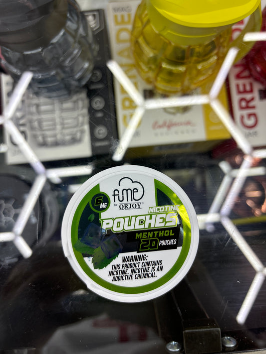 Fume nicotine pouches, menthol 6mg 20 pouches