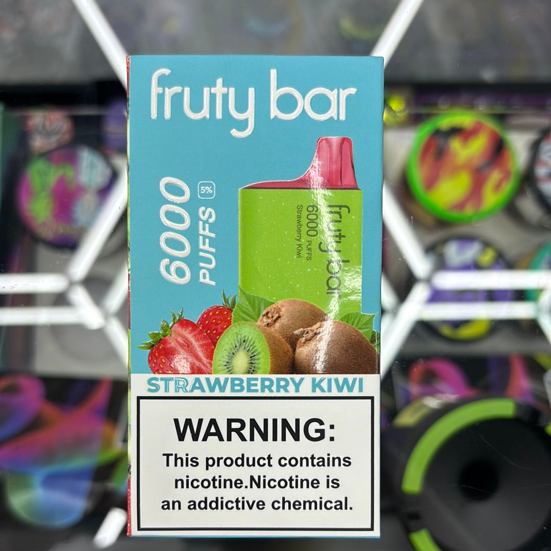 Fruity bar, 6000 strawberry kiwi