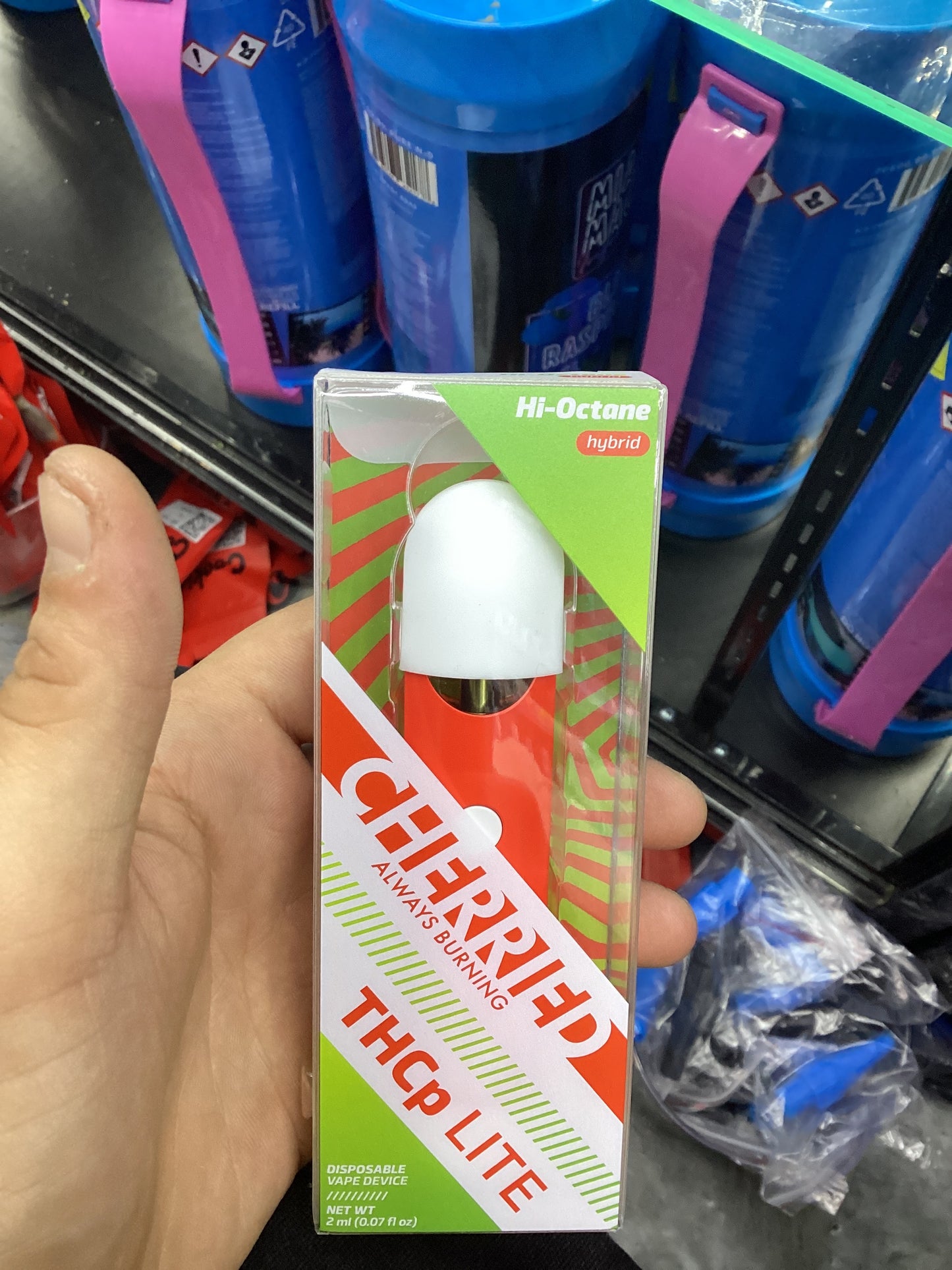 Cherries thcp lite 2g dispo Hi-octane hybrid