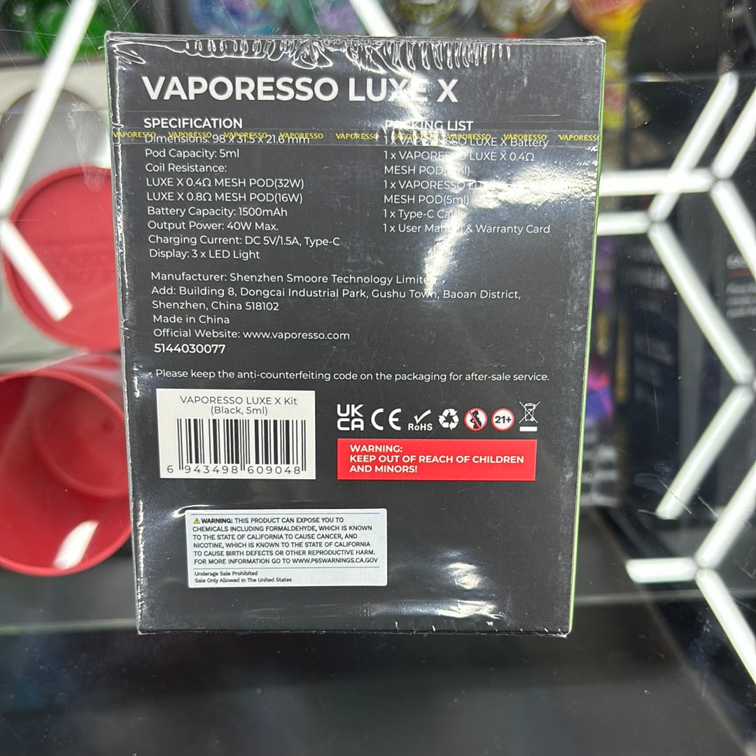 Vaporesso luxe x black