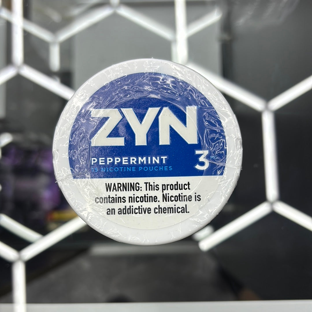 Zyn peppermint 3mg nicotine pouches