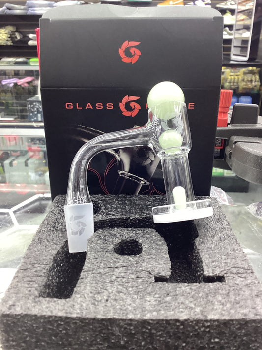 Glass house opaque base Terp vacuum (14mm-90*-male)